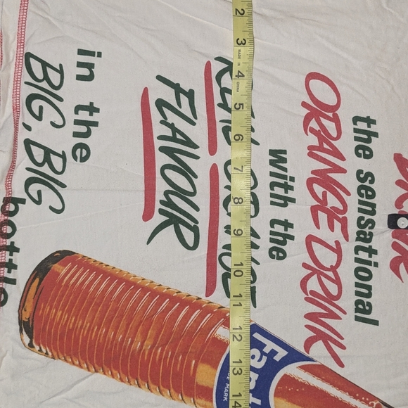 Coca~Cola Fanta tshirt with hood - Picture 7 of 8